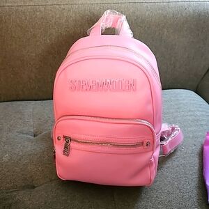 Steve Madden pink mini backpack